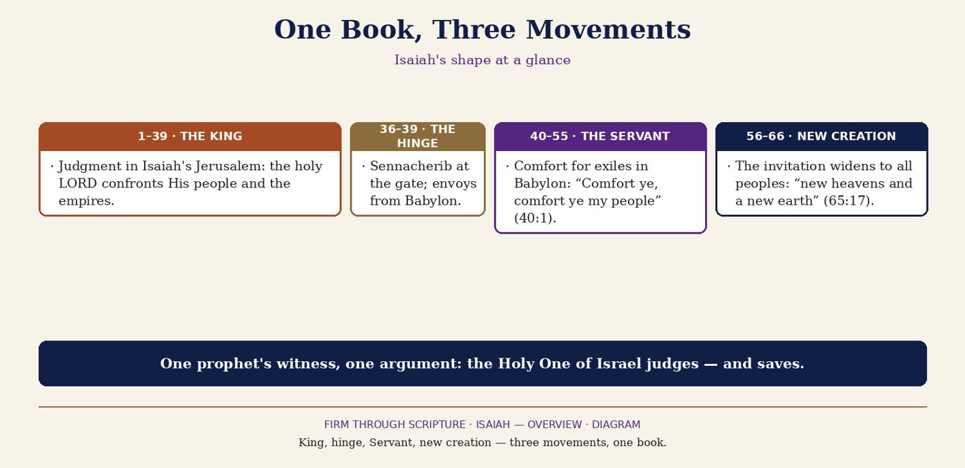 One Book, Three Movements.