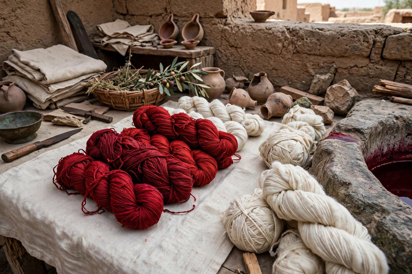 "Scarlet and crimson were dye-fast colours — once wool took that red, washing did not bring it out. That is why verse 18's whiteness is a mi