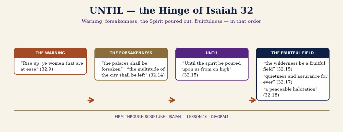 UNTIL — the Hinge of Isaiah 32.