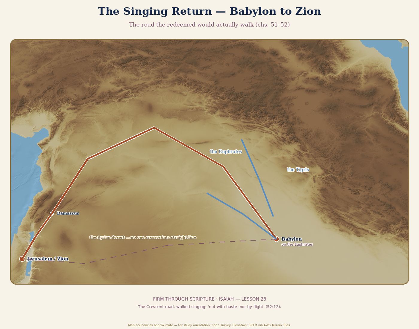 The Singing Return — Babylon to Zion.