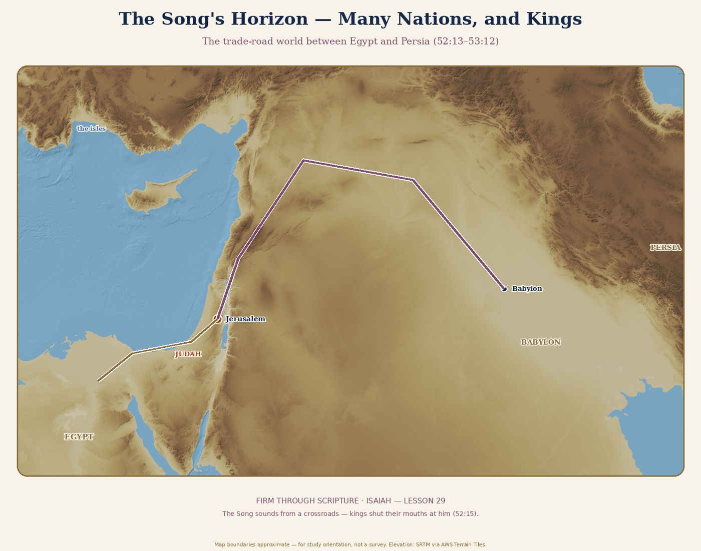 The Song's Horizon — Many Nations, and Kings.