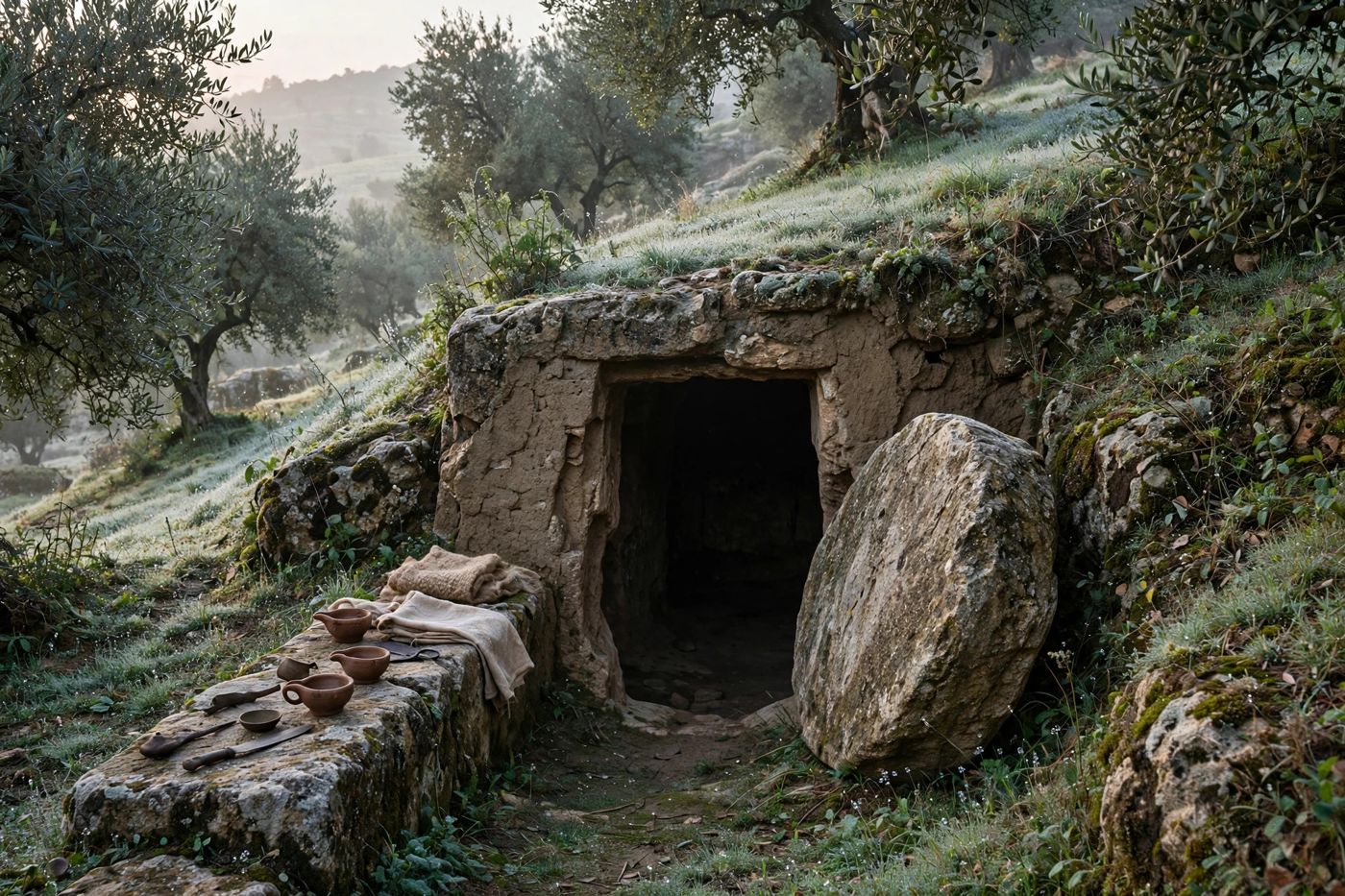"A grave 'with the rich in his death' (53:9) — and a buried man who 'shall prolong his days' (53:10): the Song gives the results and leaves